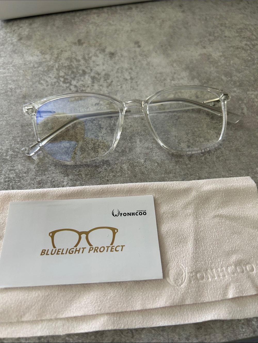 Clear Blue Light Blocking Glasses for Women
